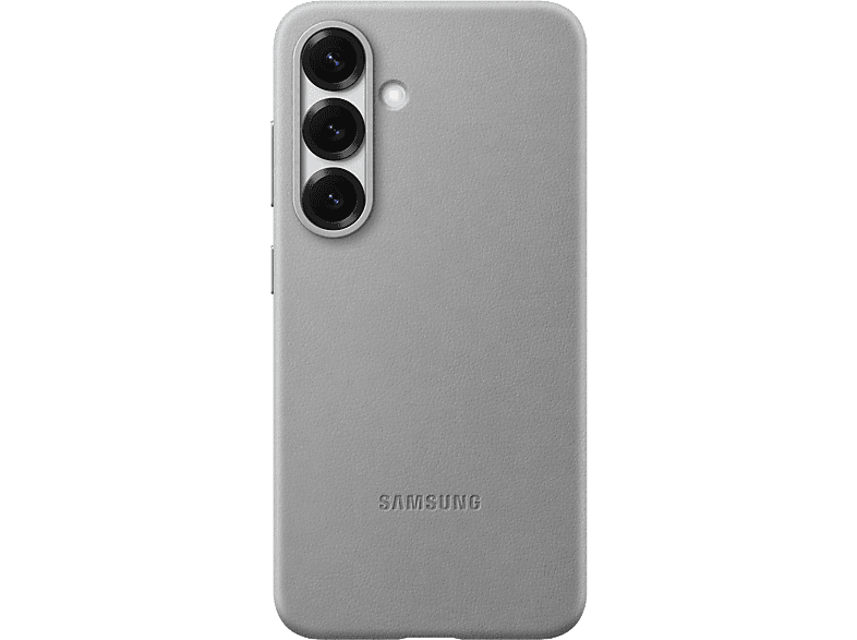 Funda móvil - Samsung Kindsuit, Para Galaxy S25, Cuero Vegano, Gris
