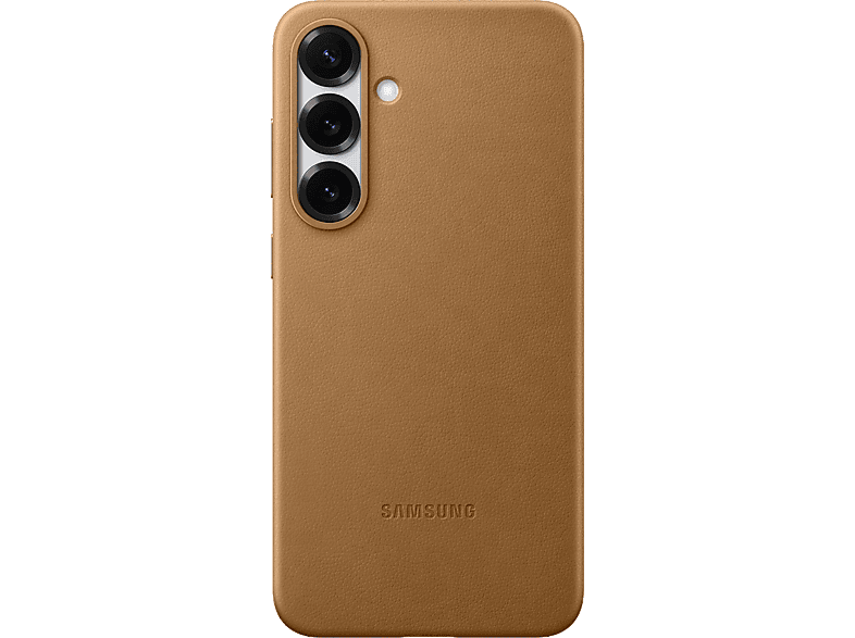 Funda móvil - Samsung Kindsuit, Para Galaxy S25 Plus, Cuero Vegano, Caramelo