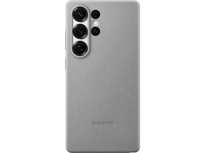 Funda móvil - Samsung Kindsuit, Para Galaxy S25 Ultra, Cuero Vegano, Gris