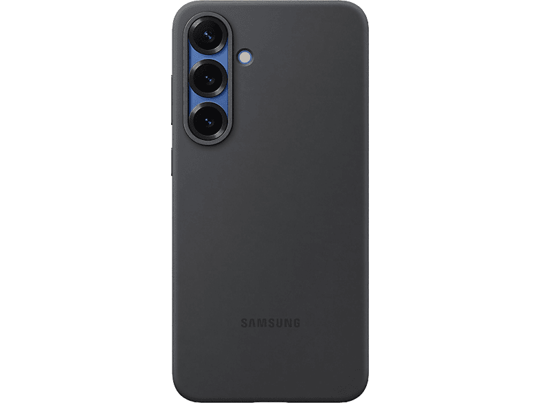 Funda móvil - Samsung, Para Galaxy S25 Plus, De Silicona, Negro