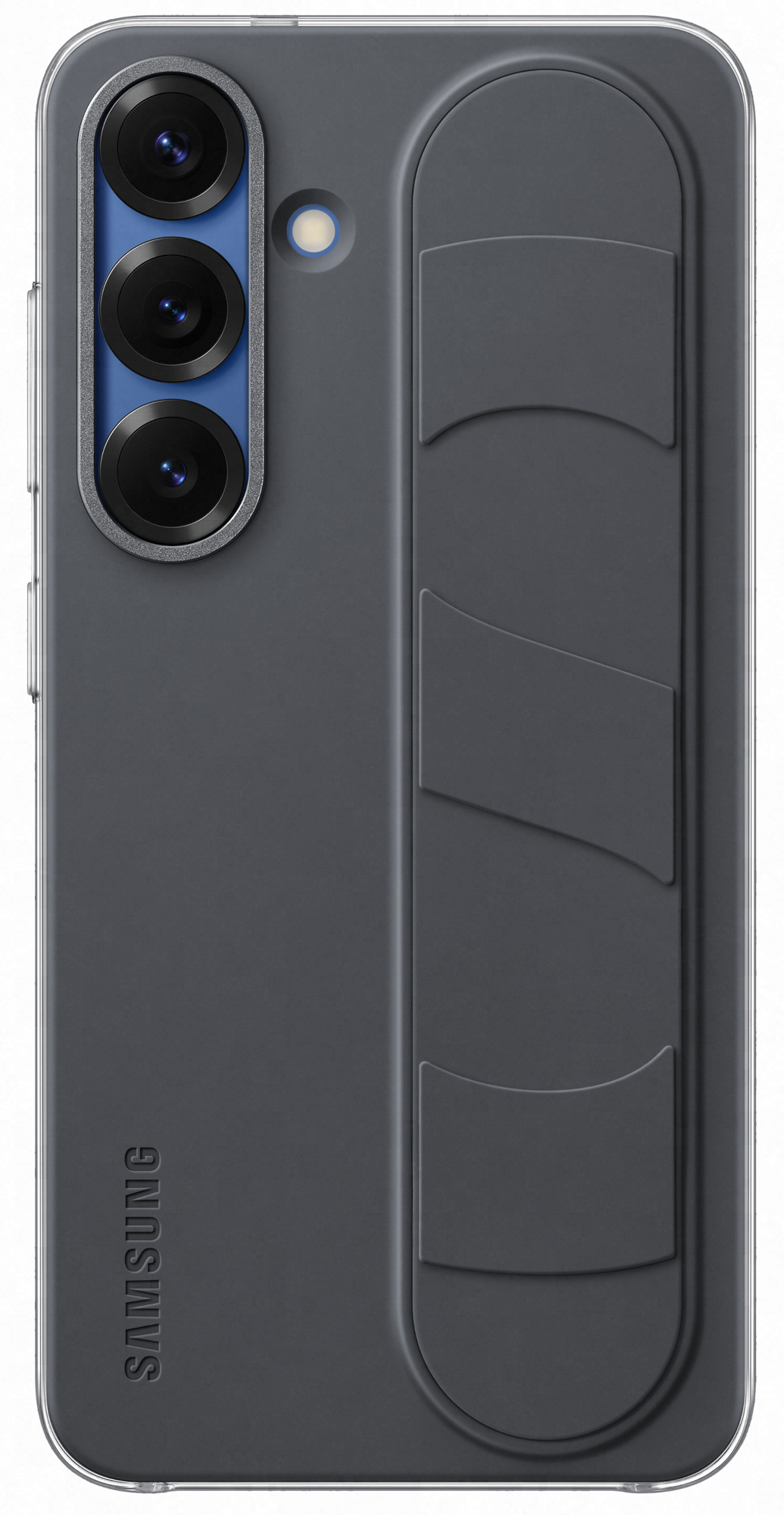 SAMSUNG Galaxy S25 Stand Grip tok, fekete (EF-GS931CBEGWW)