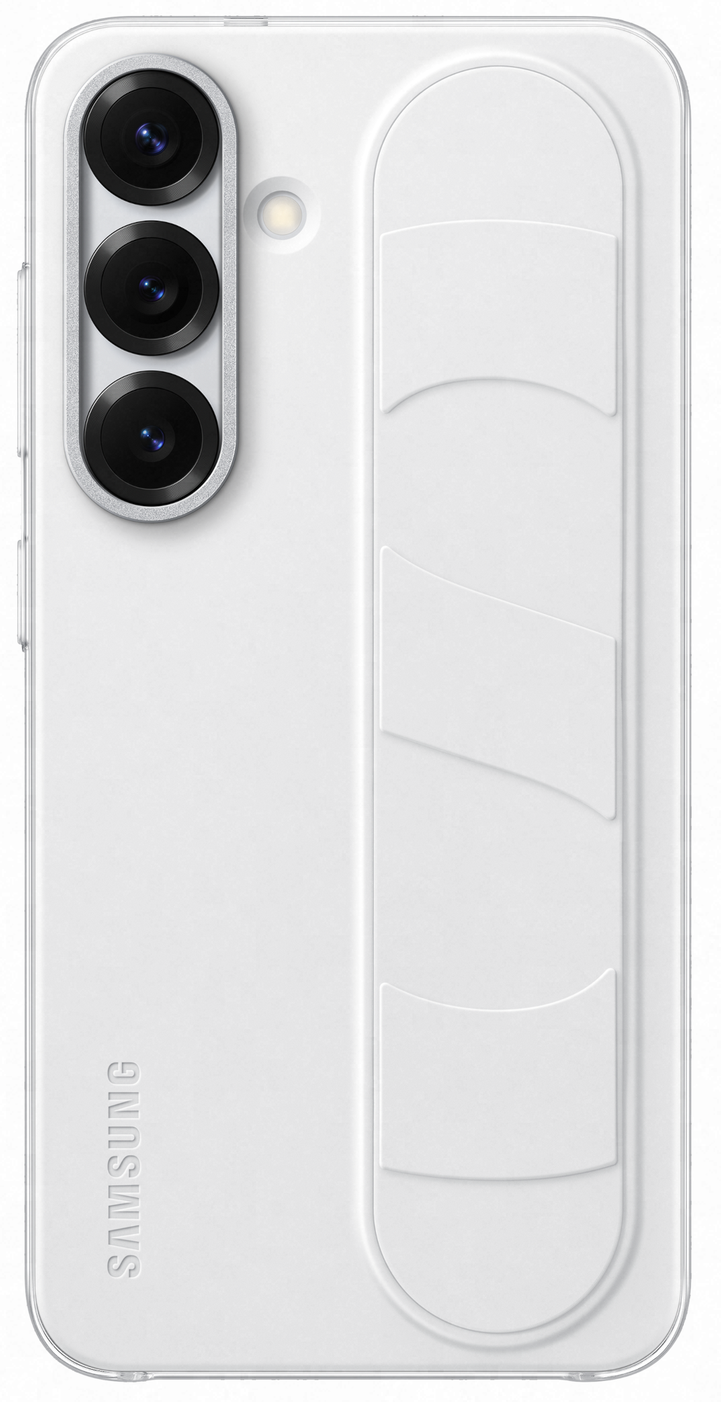 SAMSUNG Galaxy S25 Ultra Stand Grip tok, fehér (EF-GS938CWEGWW)