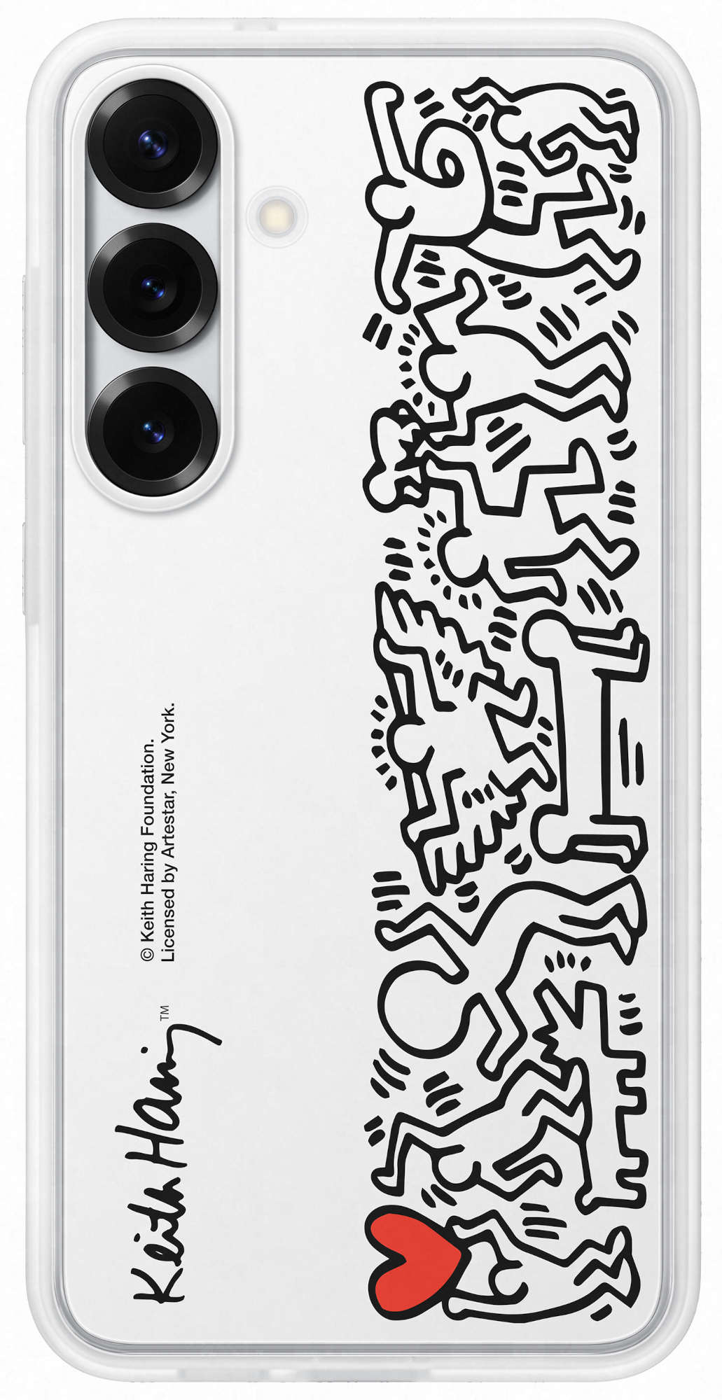 SAMSUNG Galaxy S25+ Flipsuit tok, fehér (EF-MS936CWEGWW)