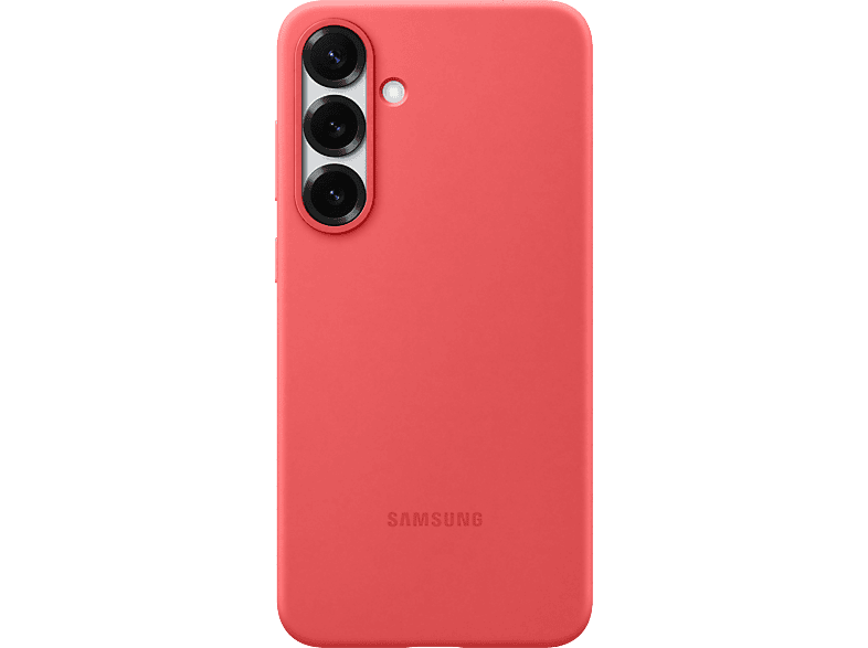 SAMSUNG Silicone Case, Backcover, Samsung, Galaxy S25+, Rot