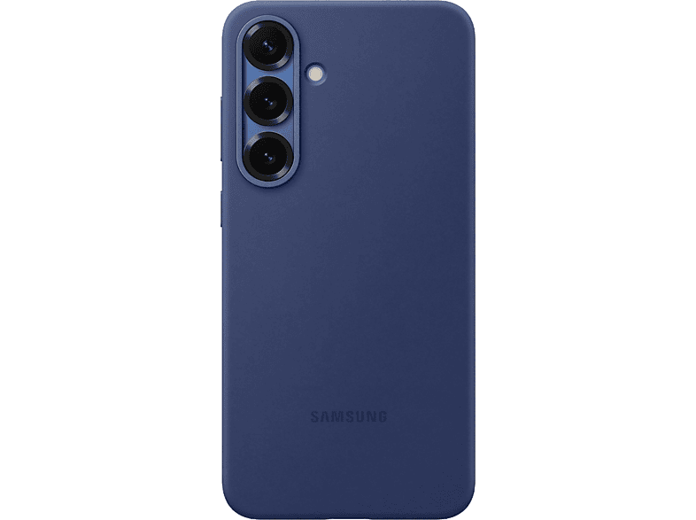 Coque en silicone Samsung pour Galaxy S25 Plus Bleu
