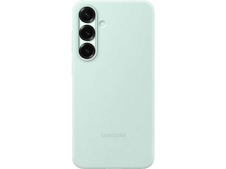 Samsung Coque en Silicone pour Galaxy S25 Plus Menthe