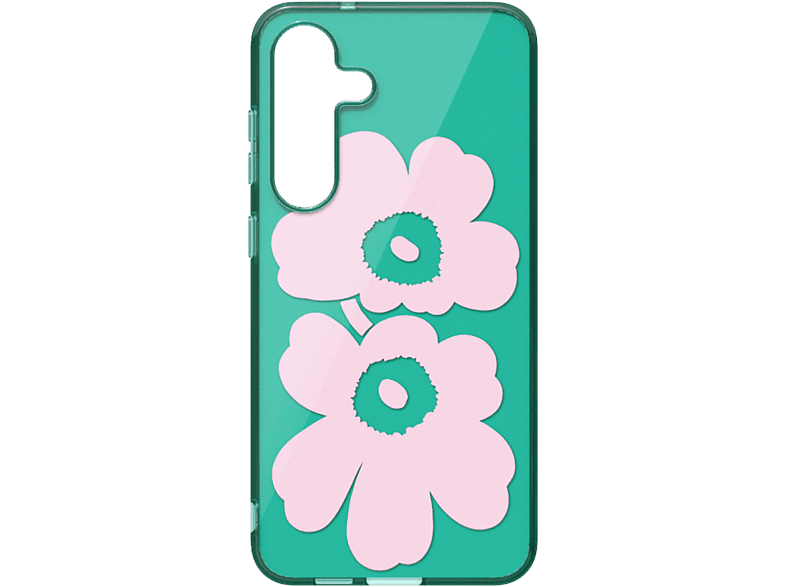 Samsung Marimekko Unikko Hybrid Hoesje voor Galaxy S25 Plus Roze