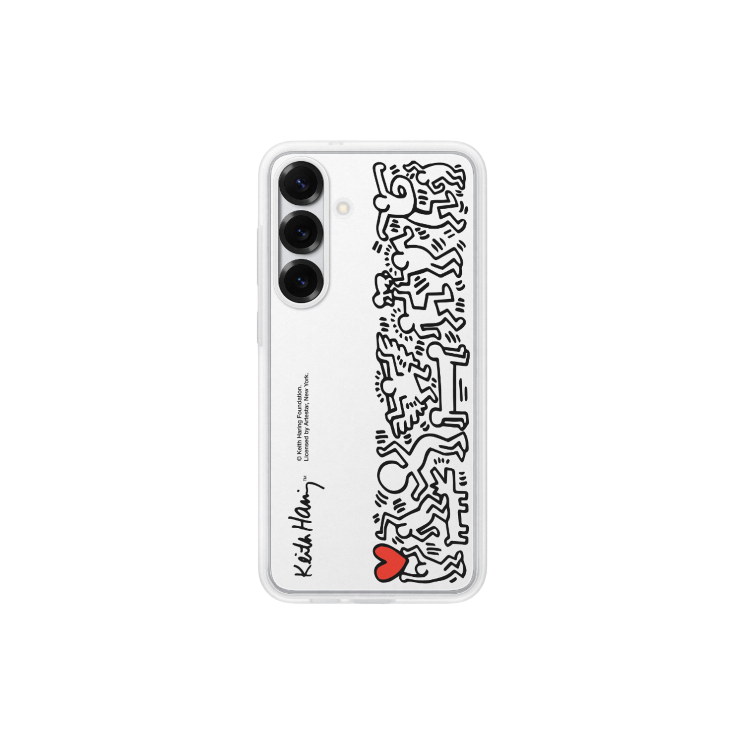 Samsung Flipsuit Telefoonhoesje Voor Galaxy S25 Plus Wit