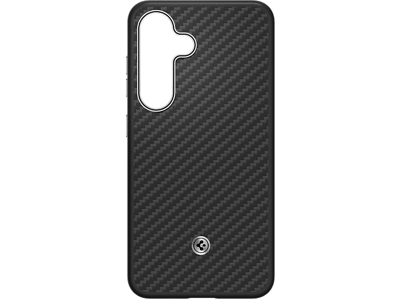 SPIGEN Enzo Aramid Case mit Magnet, Backcover, Samsung, Galaxy S25+, Black Silver
