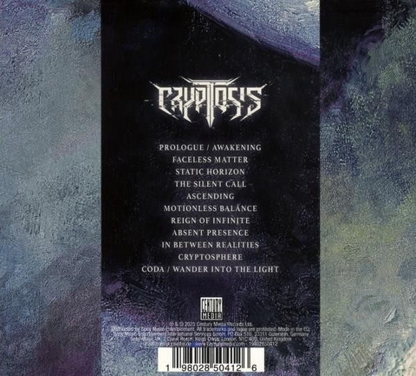 Rückseite einer CD mit Text und Barcode.