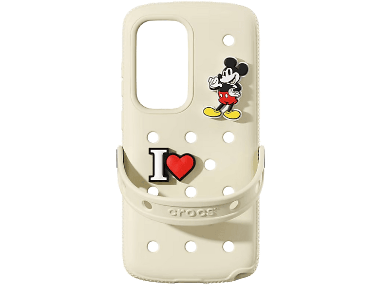 Funda móvil - Samsung Crocs Case, Para Galaxy S25 Ultra, Silicona, Amarillo