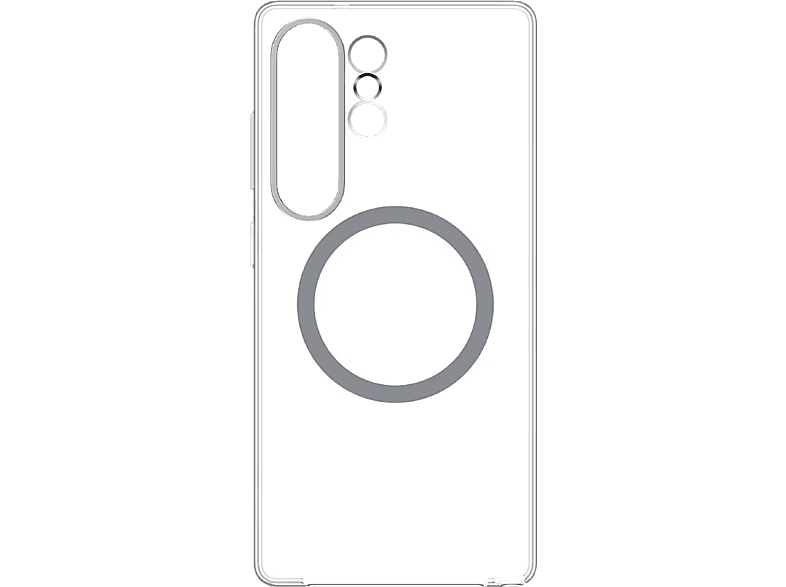 Funda móvil - Samsung Clear Magnet Case, Para Galaxy S25 Ultra, Magnética, Transparente