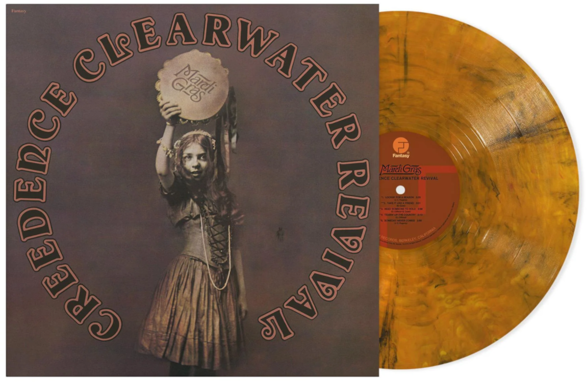 Creedence Clearwater Revival - Mardi Gras (Tigers Eye Coloured Vinyl) (Vinyl LP (nagylemez))