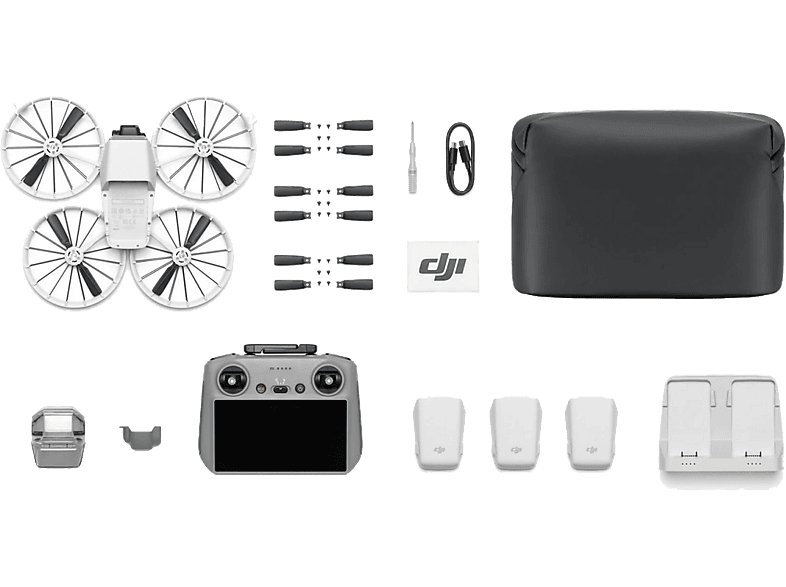 DJI Flip Fly More Combo (DJI RC 2), 48 megapixel, 31 min Autonomía, AI Subject Tracking, Vídeos 4K, Gris
