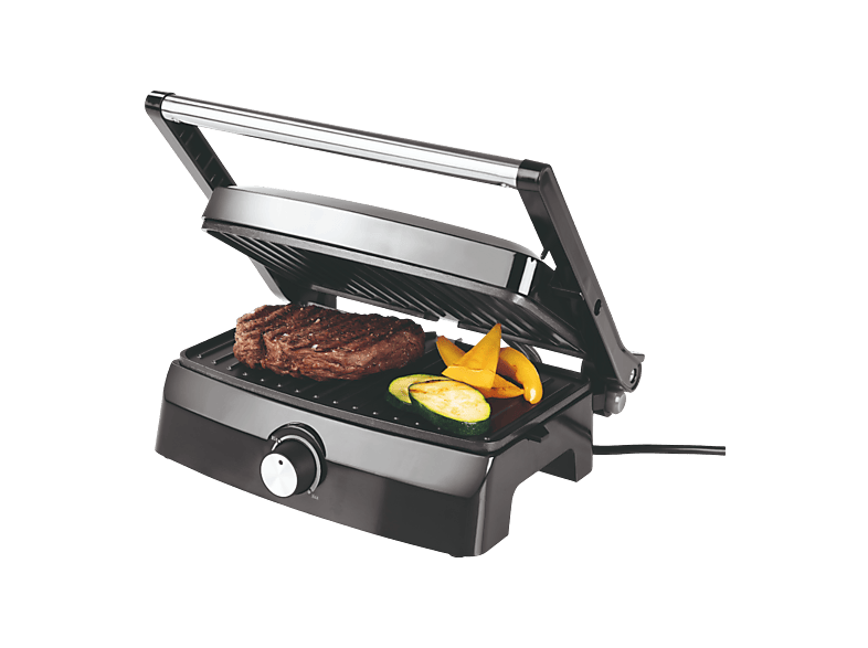Gourmetmaxx 15173 Aufklappbarer Kontakt-Grill 180°; Kontaktgrill 180°