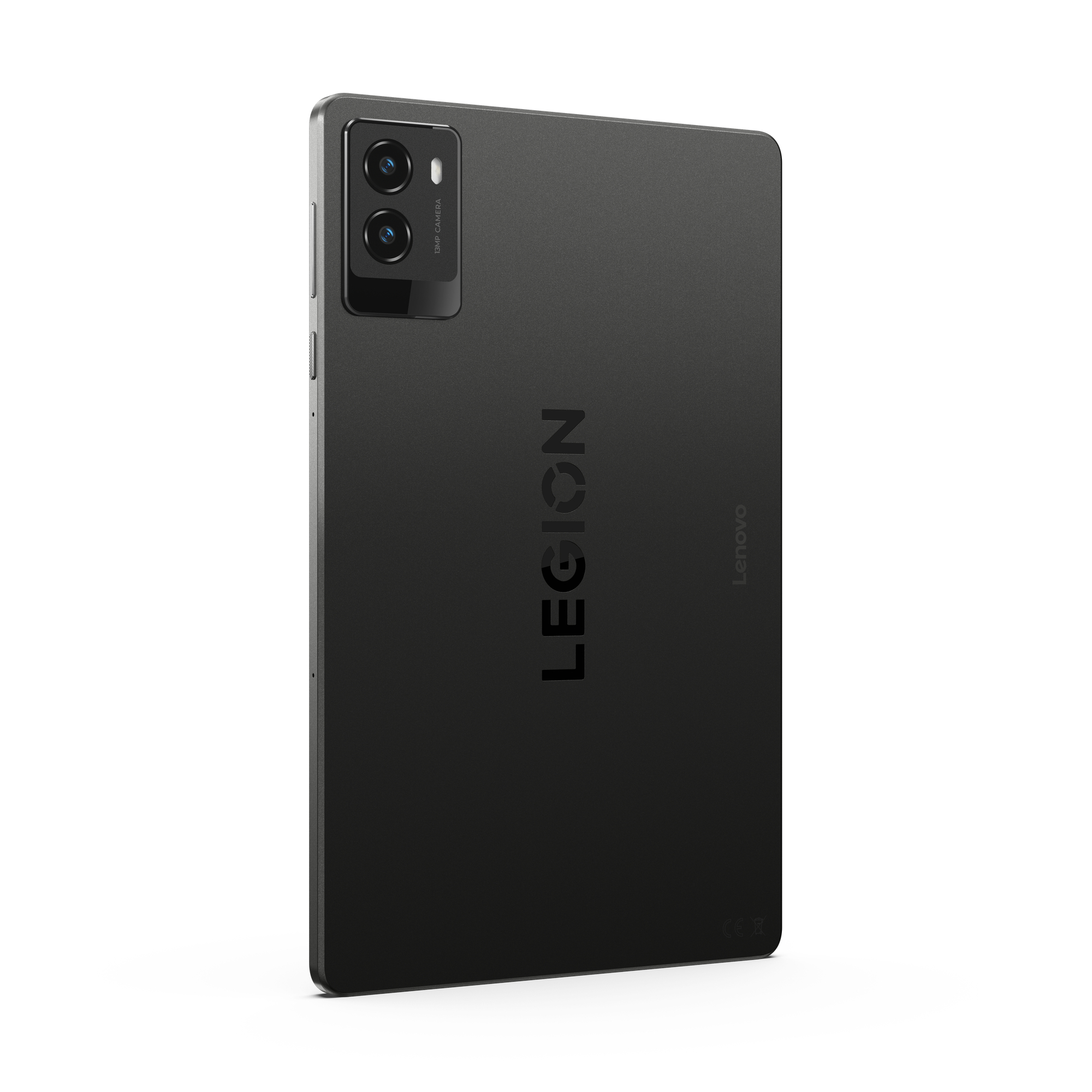 Schwarzes Lenovo Legion Tablet, Rückseite.