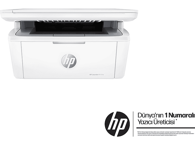 HP Laserjet MFP M141w Yazıcı Beyaz 7MD74A