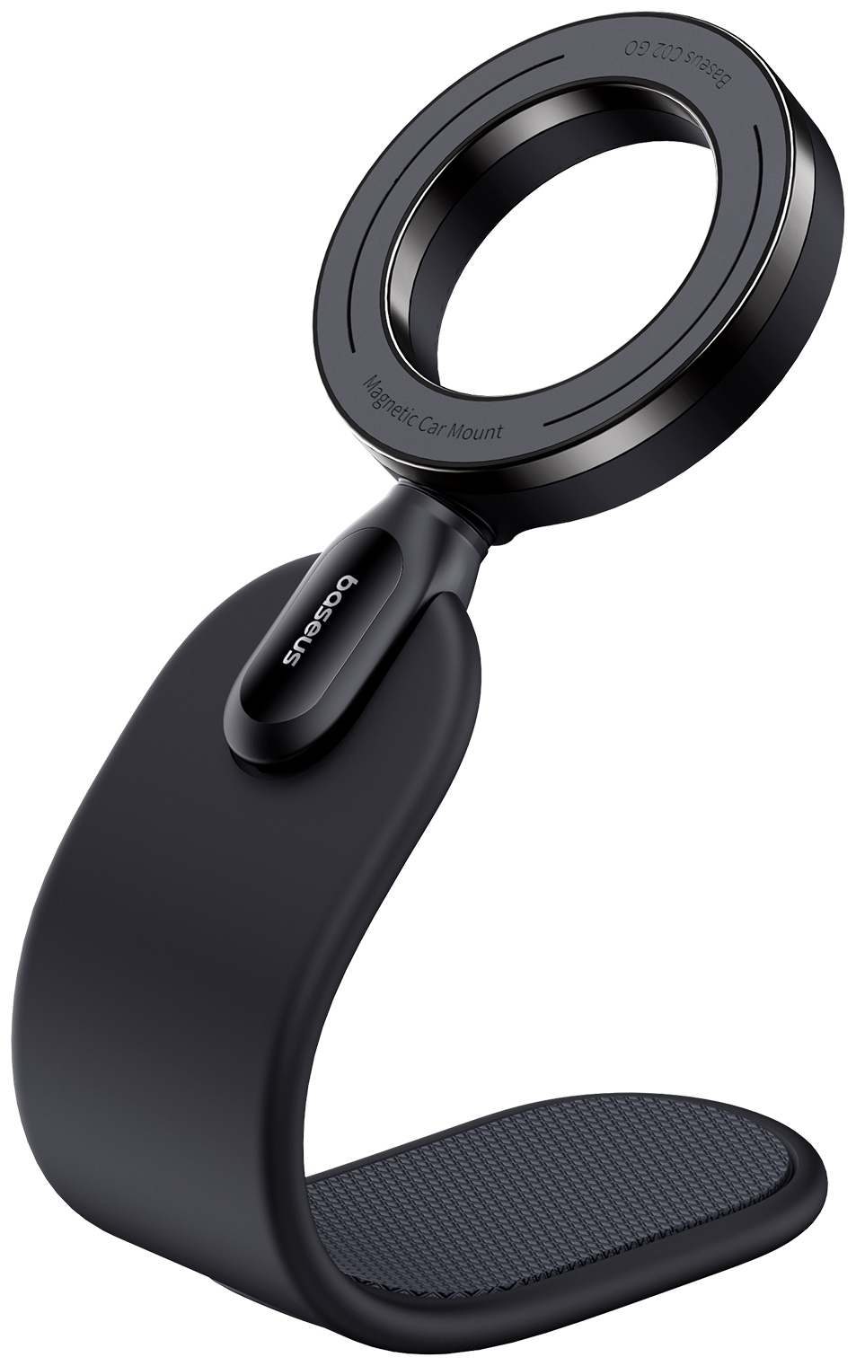 BASEUS C02 Go autóstartó, mágneses, műszerfalra rögzíthető, fekete (C40165500111-00)