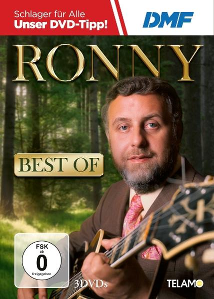 Ronny DVD-Cover, ein Mann mit Gitarre und Text.