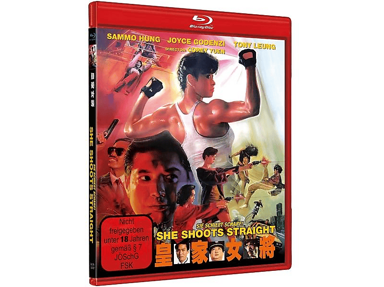 SHE SHOOTS STRAIGHT - Sie schießt scharf! Blu-ray (FSK: 18)