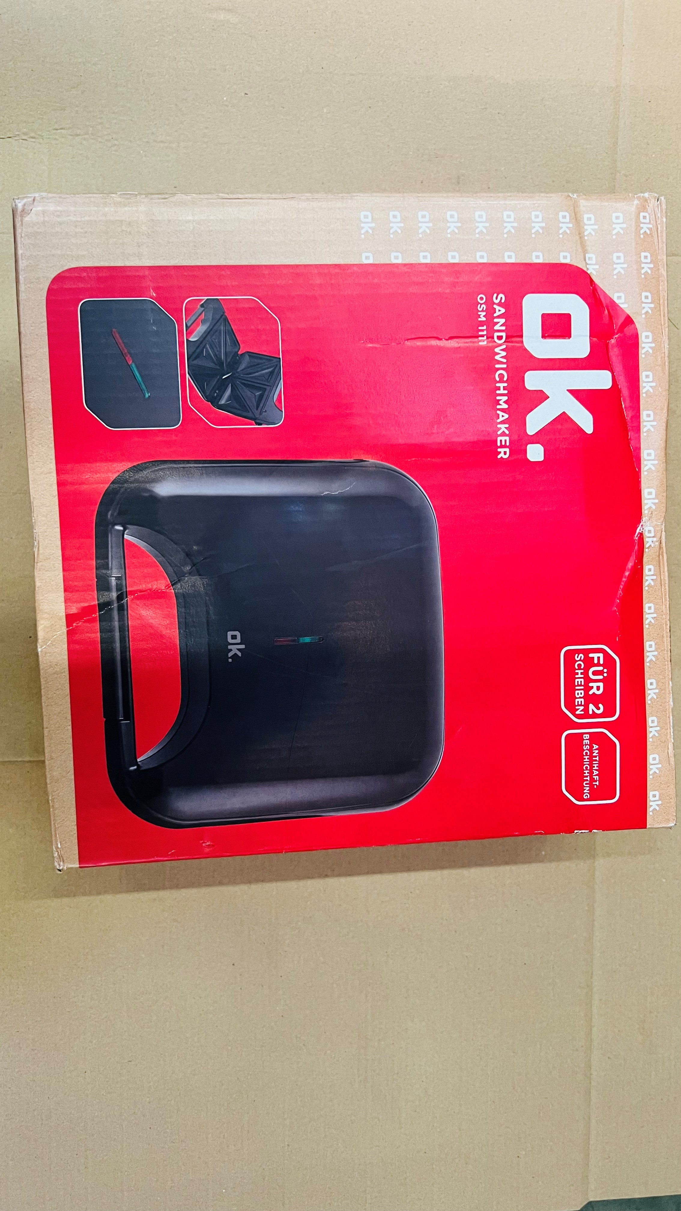 OUTLET - Opiekacz OK. OSM 1111