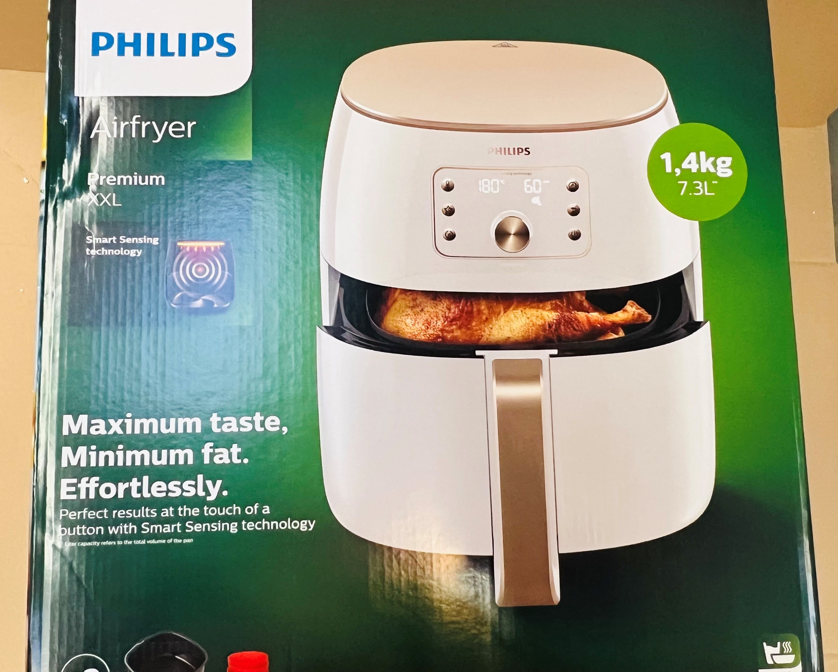 OUTLET - Frytownica niskotłuszczowa PHILIPS Airfryer Ovi Smart HD9870/20