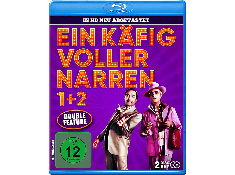 Ein Käfig voller Narren 1+2 Box Blu-ray (FSK: 12)