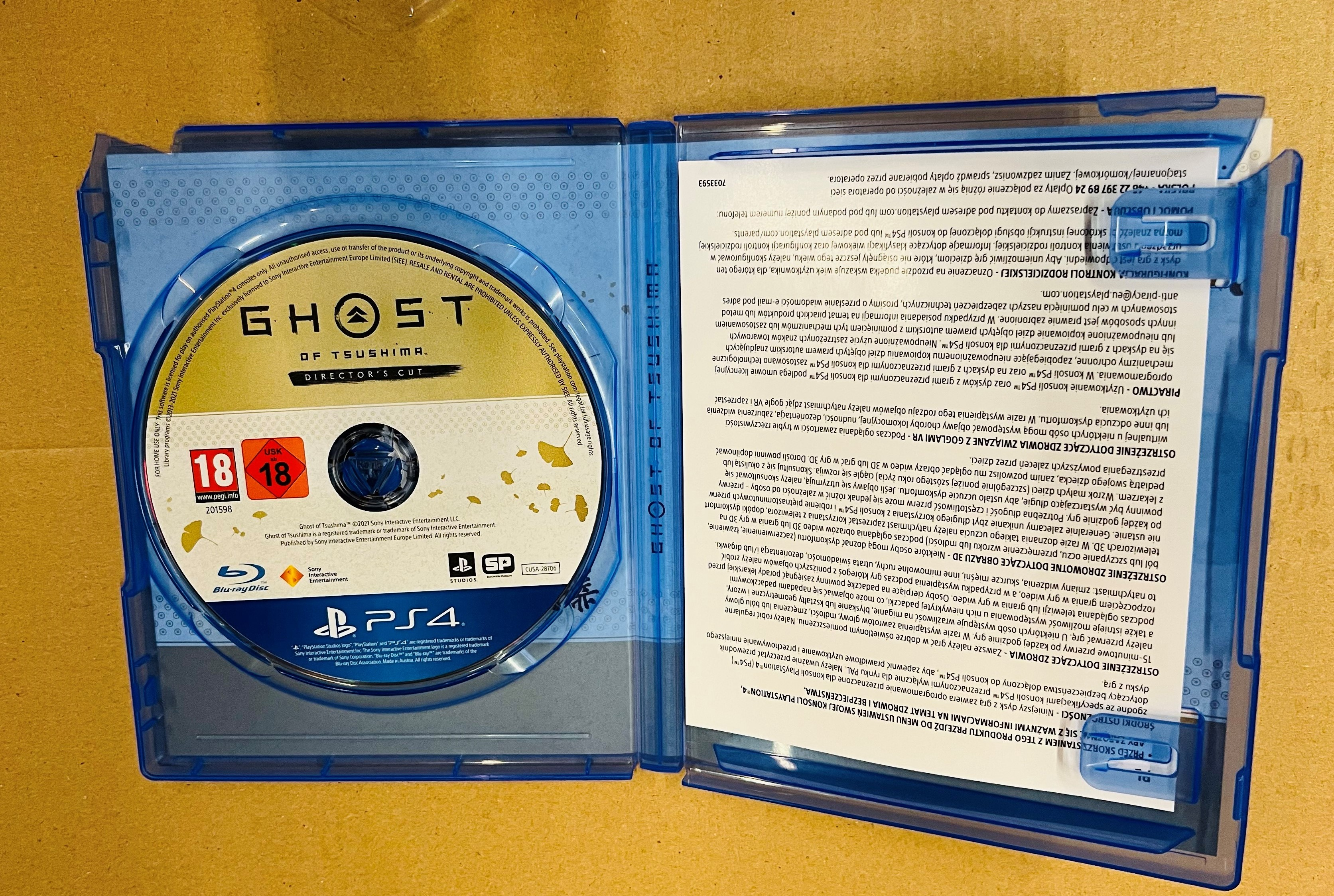 OUTLET - Gra PS4 Ghost of Tsushima Director’s Cut (Kompatybilna z PS5)