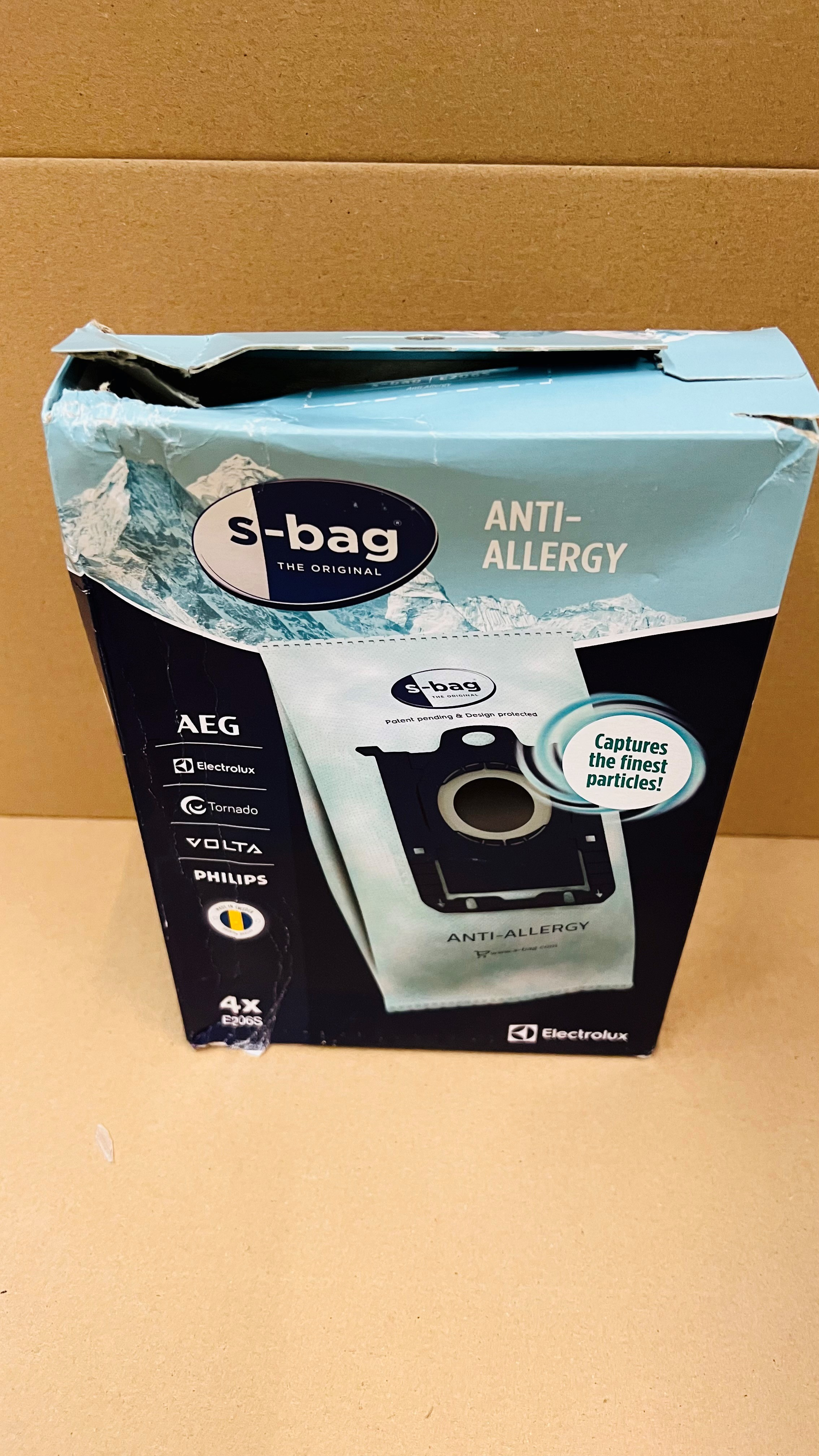 OUTLET - Worki na kurz do odkurzacza ELECTROLUX E206S S-bag Anti Allergy