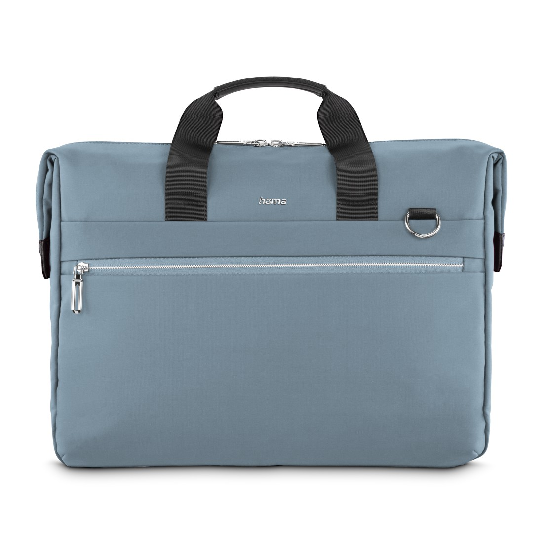 Hama Laptoptasche, blau, Vorderansicht.