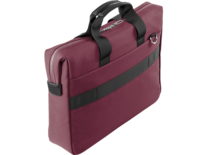 HAMA Ultimate Laptop-Tasche Umhängetasche für Universal Polyester, Rot