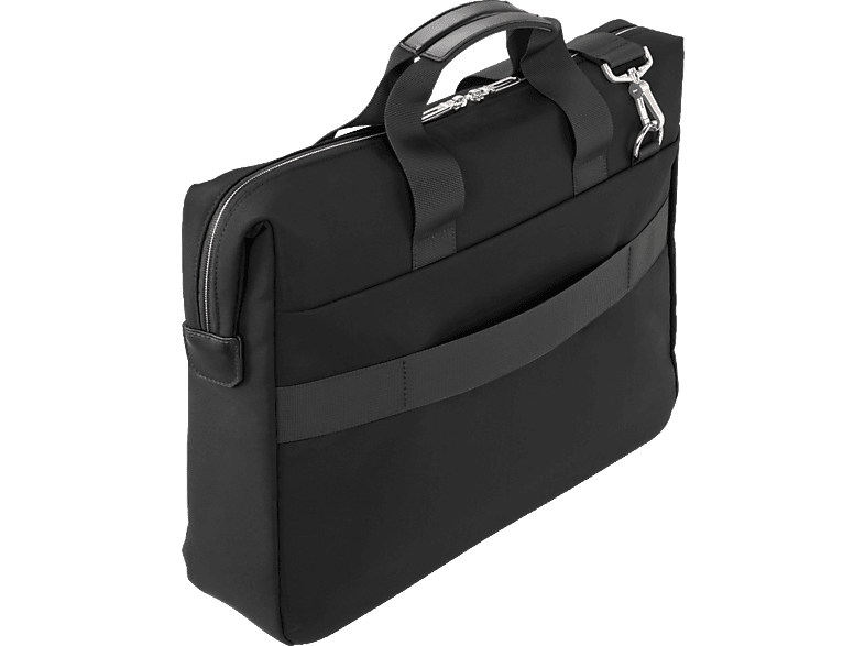 HAMA Ultimate Laptop-Tasche Umhängetasche für Universal Polyester, Schwarz
