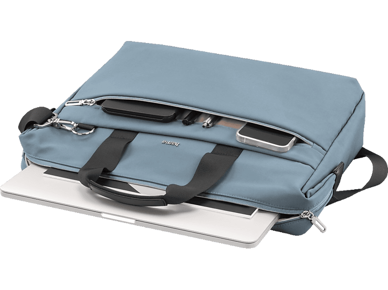 Thumbnail - HAMA Ultimate Laptop-Tasche Umhängetasche für Universal Polyester, Blau