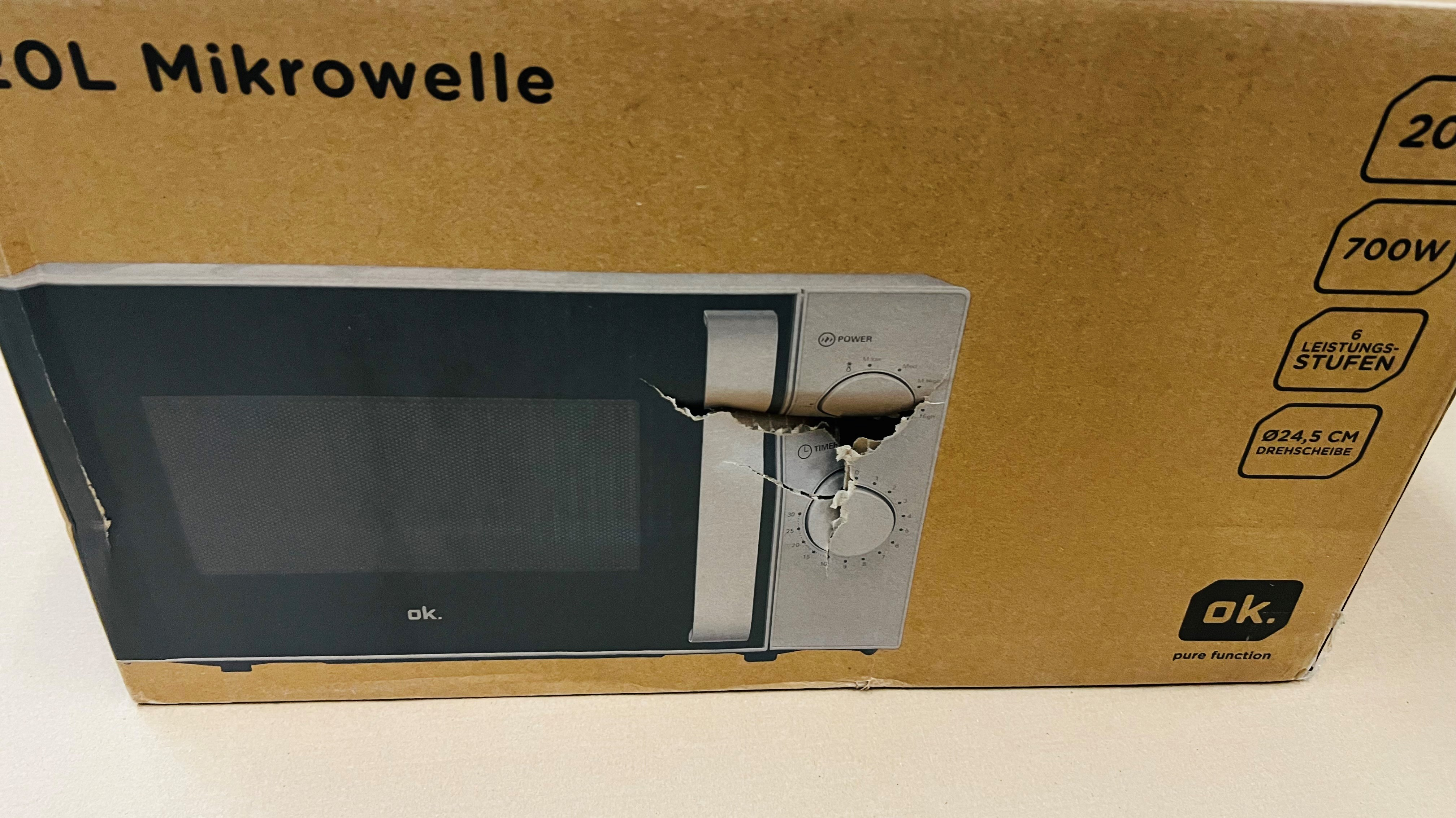 OUTLET - Kuchenka mikrofalowa OK. OMW 2024-1 W Biała