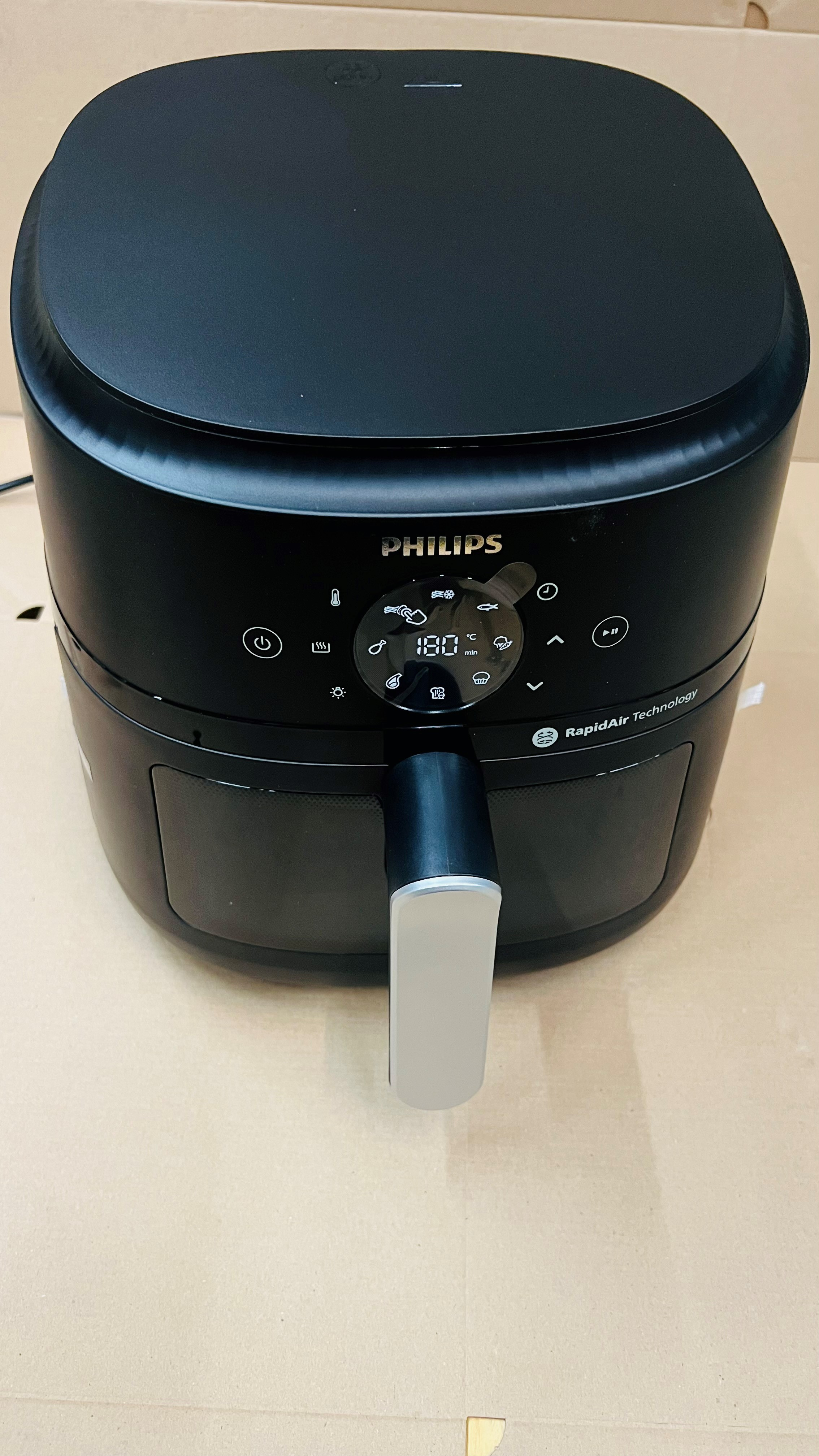 OUTLET - Frytkownica beztłuszczowa PHILIPS Ovi NA231/00 Air Fryer z okienkiem