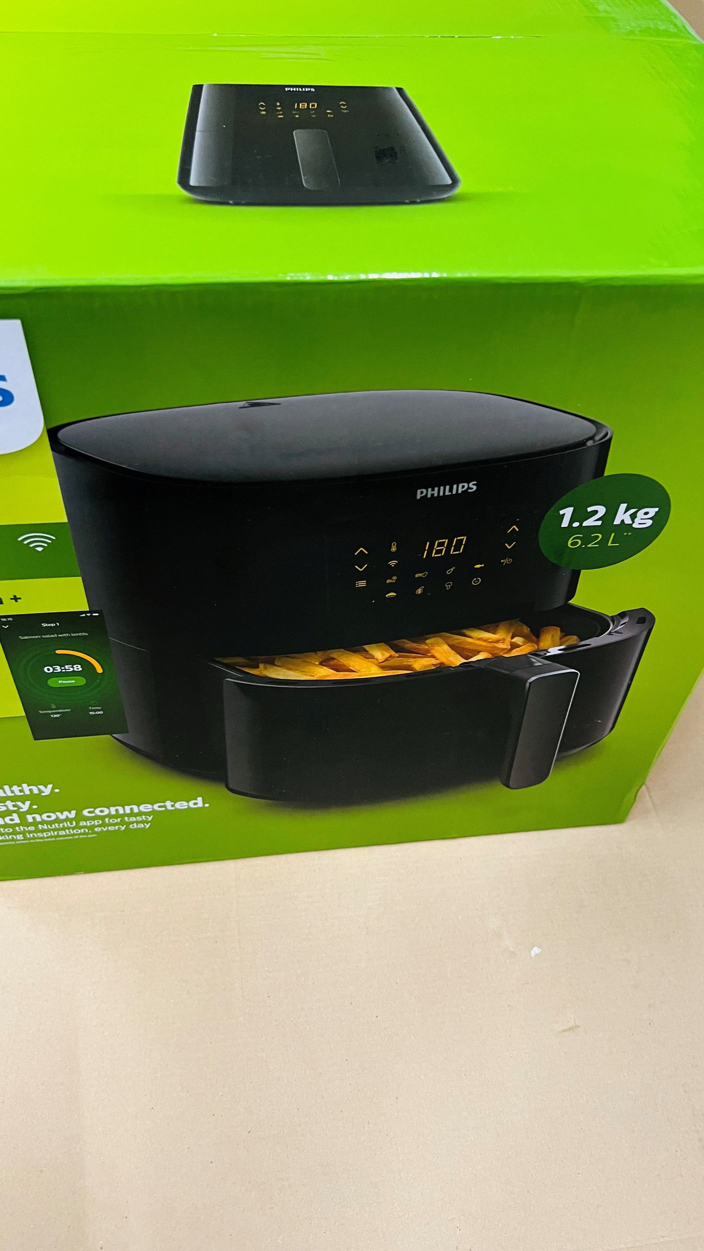 OUTLET - Frytownica niskotłuszczowa PHILIPS Airfryer HD9280/90 Ovi Essential