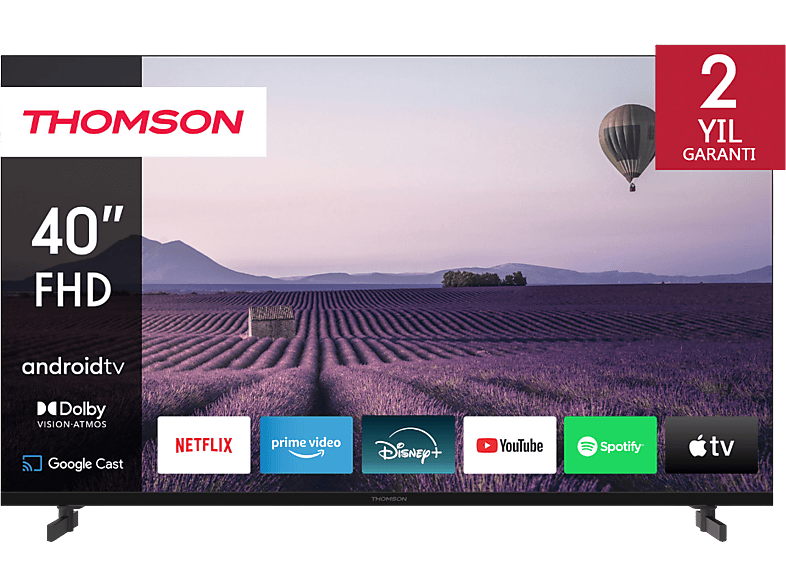 THOMSON 40FG2S14 40 inç 102 Ekran Uydu Alıcılı Google Smart FHD LED TV