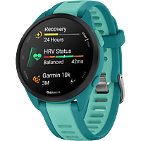 MediaMarkt GARMIN Forerunner 165 Music Smartwatch Turquoise aanbieding