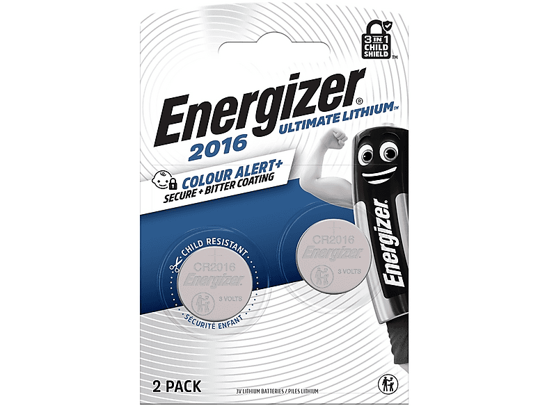 Batteria Energizer Ult. Lith. 2016 2pz.