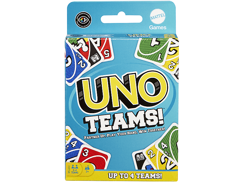 Carte DA Gioco Mattel UNO Teams