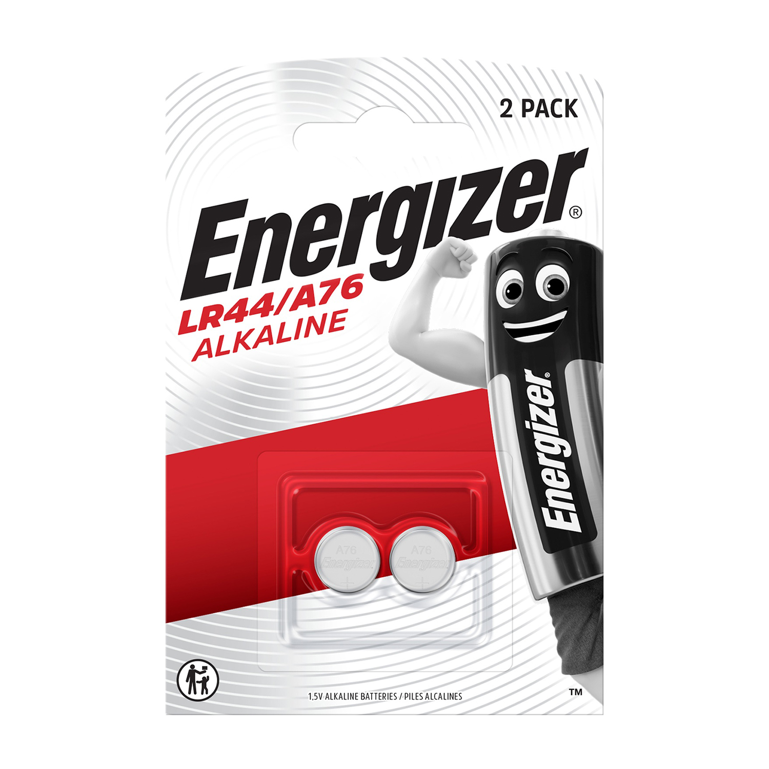 Batteria Bottone Energizer A76 1,5v 2 PZ