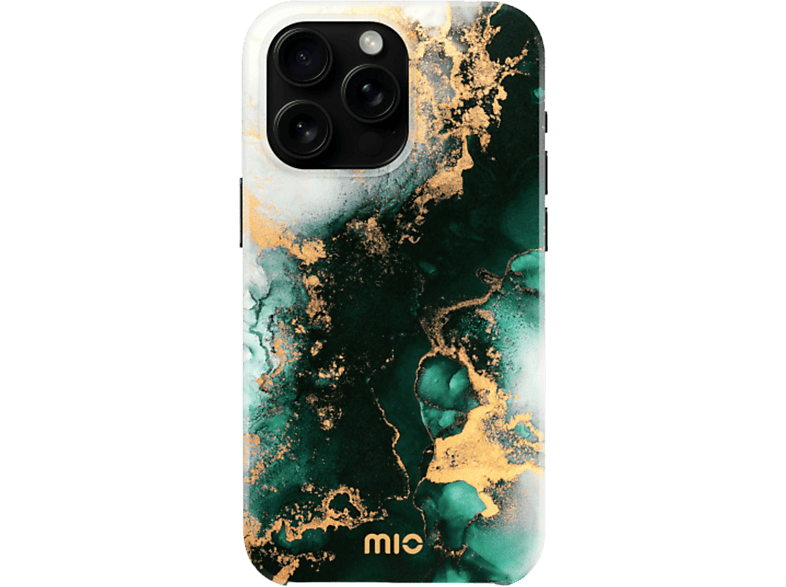 MIO By Mobilize Cover Magsafe Compatible Iphone 16 Pro Max Green Marble (29873)