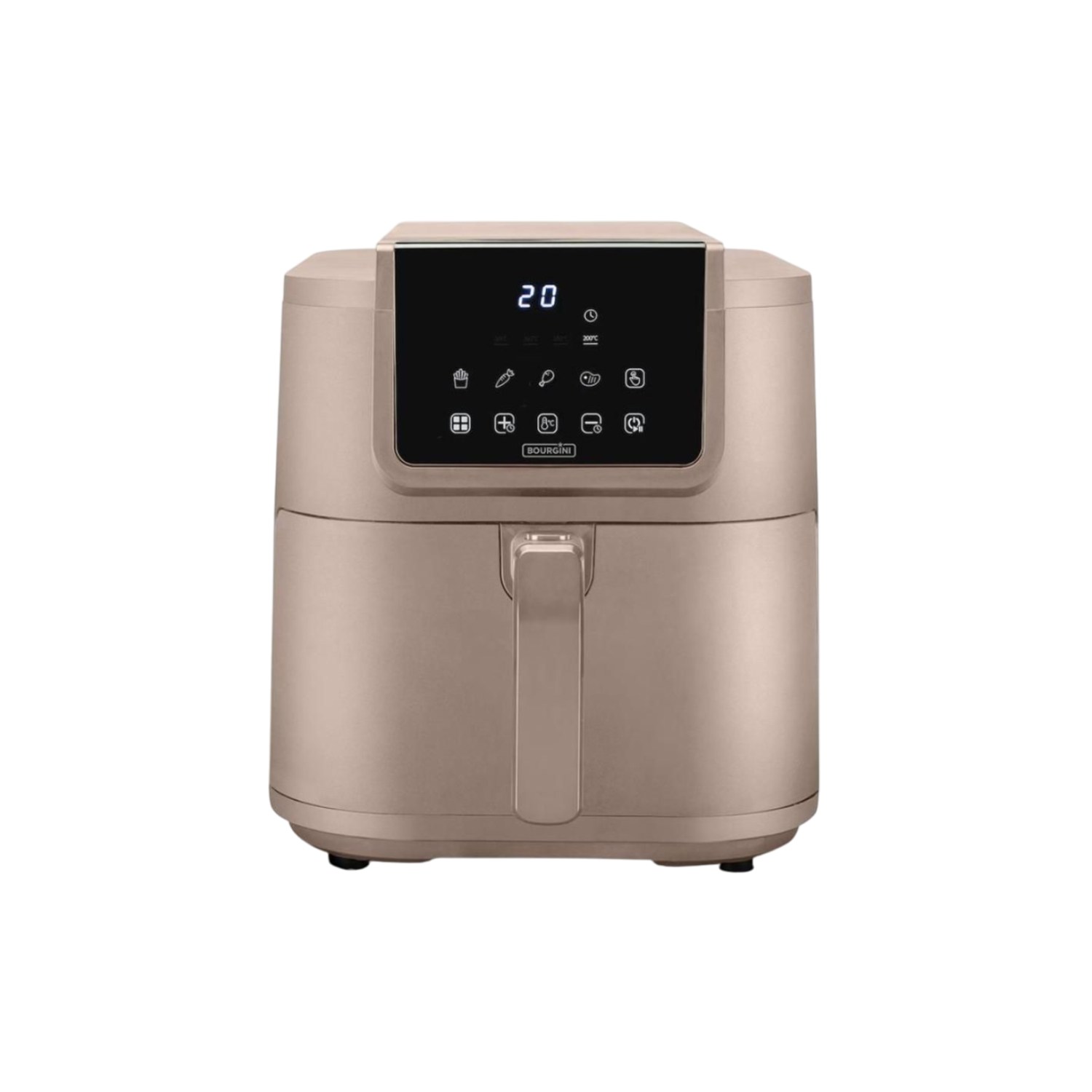 Bourgini Slim Fit Health Fryer 8l Pure Heteluchtfriteuse Beige