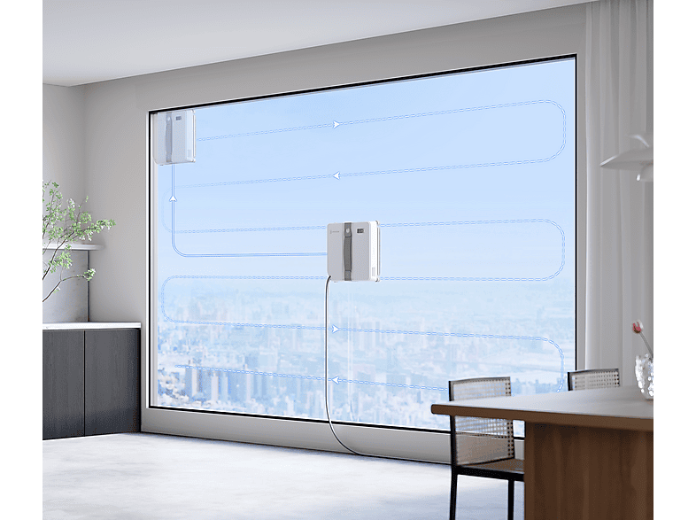 Ecovacs Winbot Mini Fensterputzroboter (Grau, Laufzeit: bis zu 30min.) — Foto 3 von 5