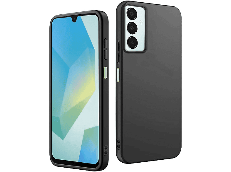 ISY Cover Samsung A16, Cover per Galaxy A16,Nero