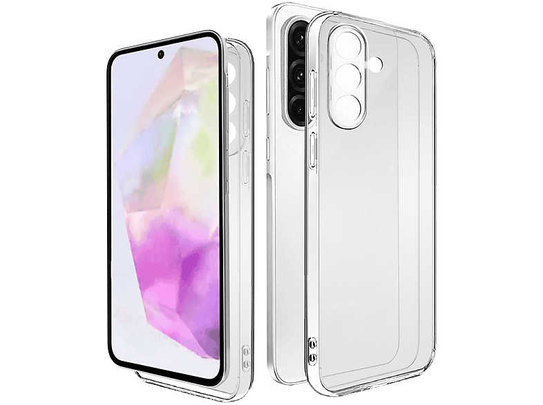 ISY Cover Samsung A36, Cover per A36,Trasparente