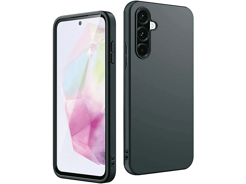 ISY Cover Samsung A36, Cover per Galaxy A36,Nero