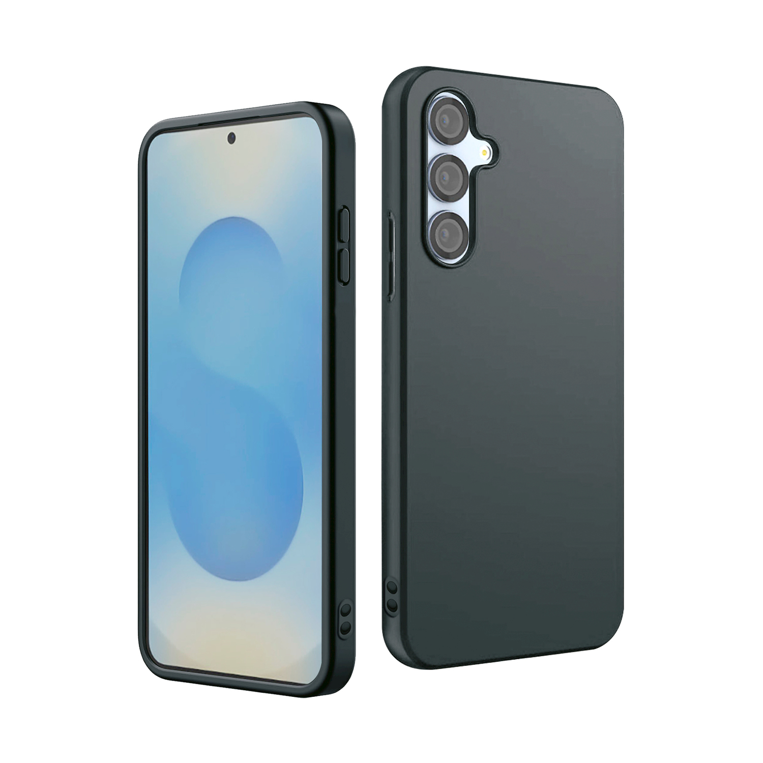 ISY Cover Samsung S25 Cover per S25, Nero