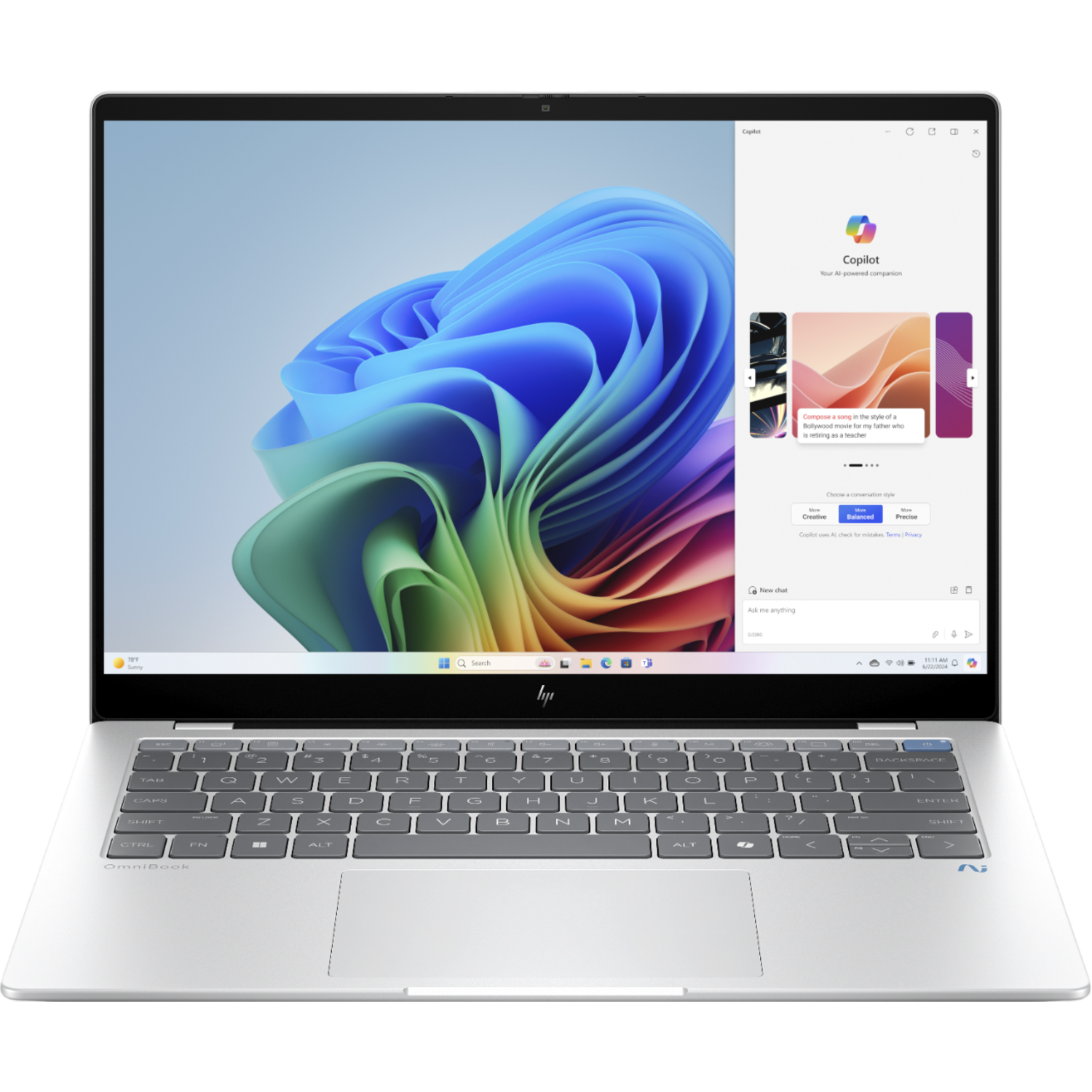 HP OmniBook Ultra 14-fe1025nd - Copilot+ Laptop - 14 inch