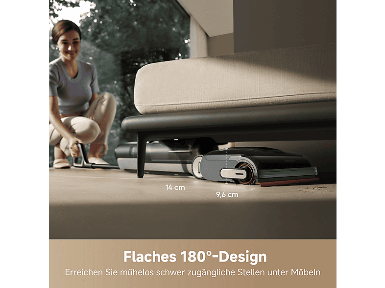 Dreame H15 pro Nass- und Trockensauger, Schwarz — Foto 4 von 5